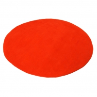 Tapis Kali en feutre 120 cm - fluo orange